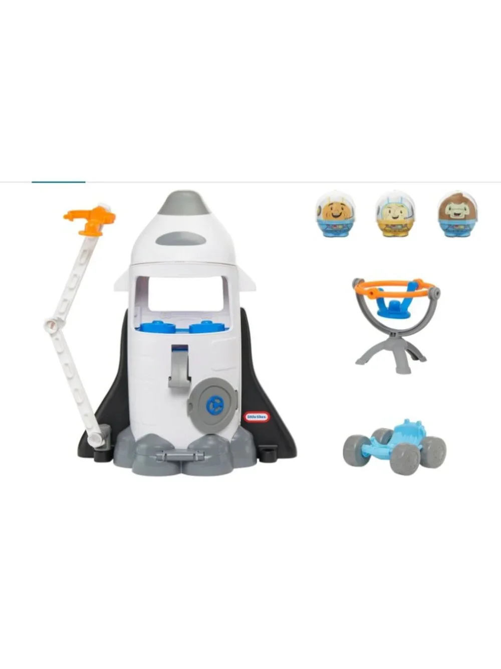Little Tikes Toddle Tots Launch Time Rocket Playset With Astronaut Figures & Spa